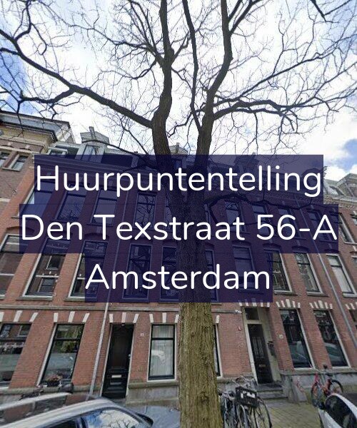 Foto gevel Huurpuntentelling voor Den Texstraat 56-A, Amsterdam