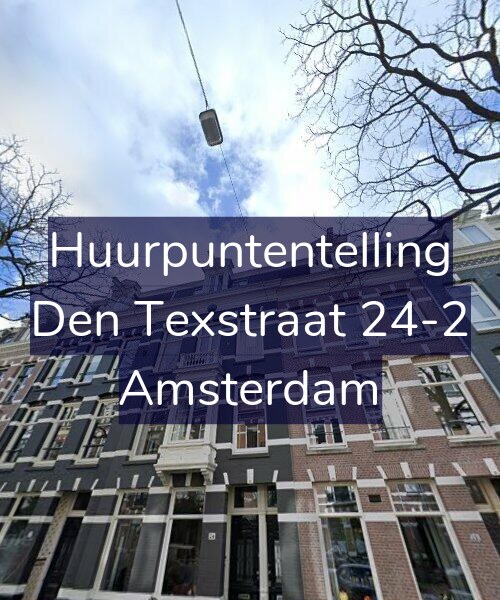 Foto gevel Huurpuntentelling voor Den Texstraat 24-2, Amsterdam