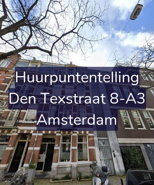 Foto gevel Huurpuntentelling voor Den Texstraat 8-A3, Amsterdam