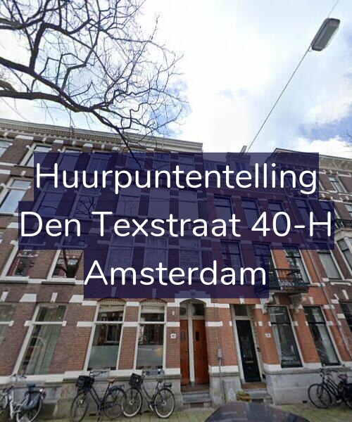 Foto gevel Huurpuntentelling voor Den Texstraat 40-H, Amsterdam
