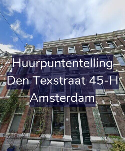 Foto gevel Huurpuntentelling voor Den Texstraat 45-H, Amsterdam