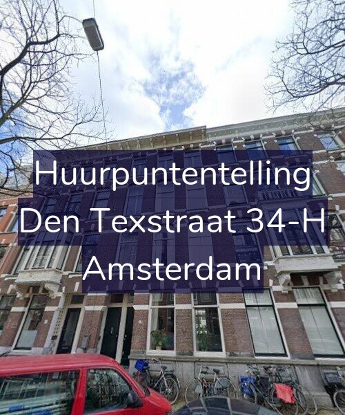Foto gevel Huurpuntentelling voor Den Texstraat 34-H, Amsterdam