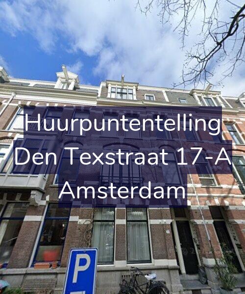Foto gevel Huurpuntentelling voor Den Texstraat 17-A, Amsterdam