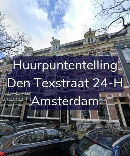 Foto gevel Huurpuntentelling voor Den Texstraat 24-H, Amsterdam
