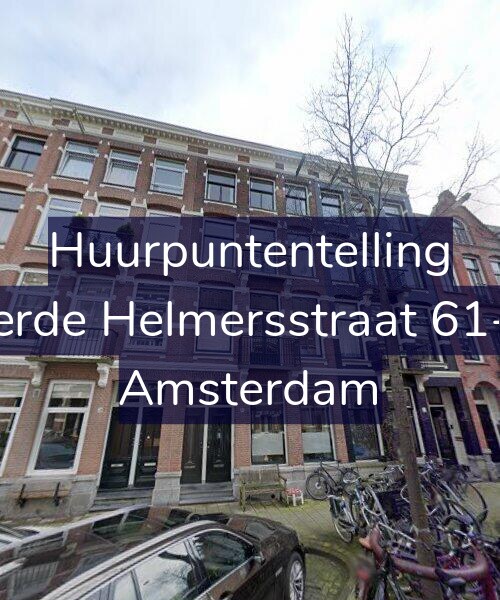 Foto gevel Huurpuntentelling voor Derde Helmersstraat 61-H, Amsterdam