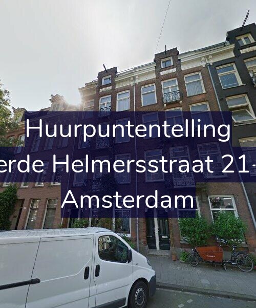 Foto gevel Huurpuntentelling voor Derde Helmersstraat 21-H, Amsterdam