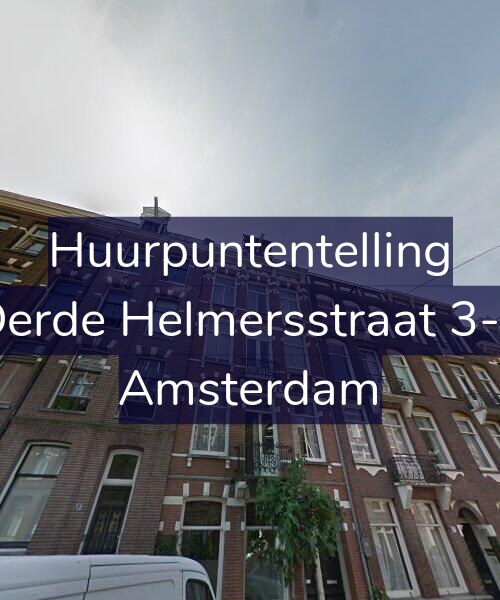 Foto gevel Huurpuntentelling voor Derde Helmersstraat 3-3, Amsterdam