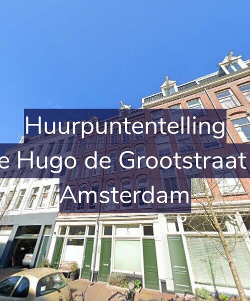 Foto gevel Huurpuntentelling voor Derde Hugo de Grootstraat 16-2, Amsterdam