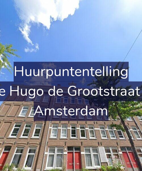 Foto gevel Huurpuntentelling voor Derde Hugo de Grootstraat 50-3, Amsterdam
