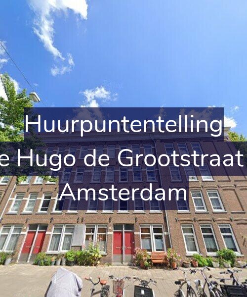 Foto gevel Huurpuntentelling voor Derde Hugo de Grootstraat 48-1, Amsterdam