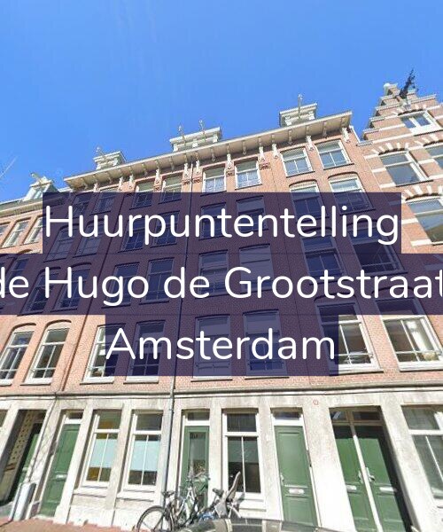 Foto gevel Huurpuntentelling voor Derde Hugo de Grootstraat 6-3, Amsterdam