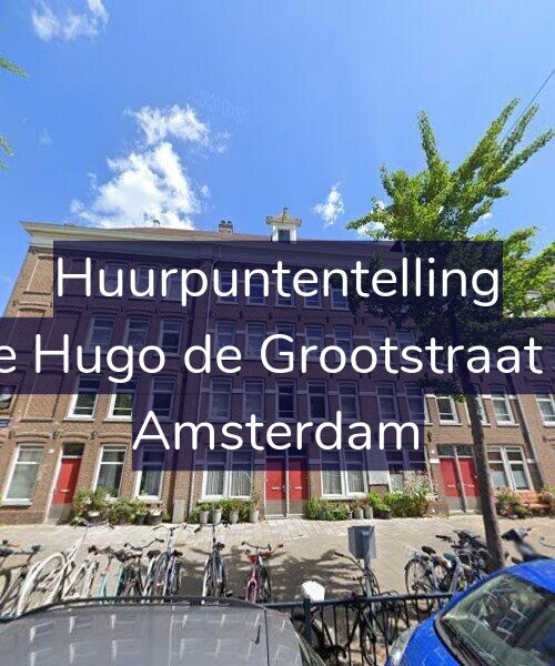 Foto gevel Huurpuntentelling voor Derde Hugo de Grootstraat 50-H, Amsterdam