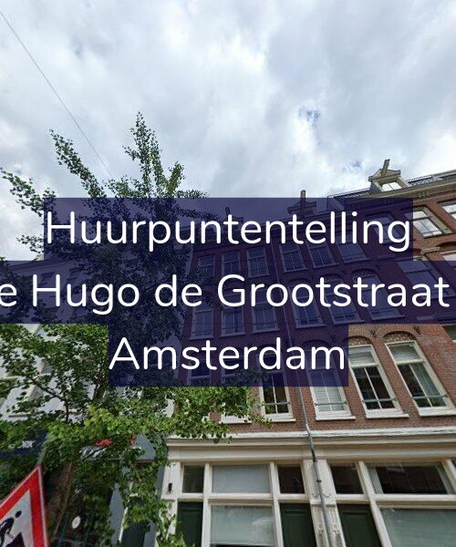 Foto gevel Huurpuntentelling voor Derde Hugo de Grootstraat 18-3, Amsterdam