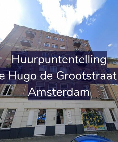 Foto gevel Huurpuntentelling voor Derde Hugo de Grootstraat 17-F, Amsterdam
