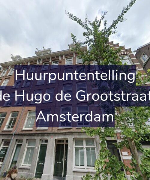 Foto gevel Huurpuntentelling voor Derde Hugo de Grootstraat 4-1, Amsterdam