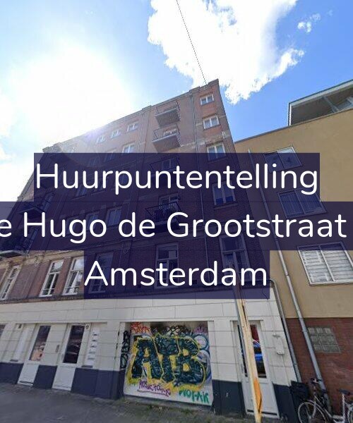 Foto gevel Huurpuntentelling voor Derde Hugo de Grootstraat 17-C, Amsterdam