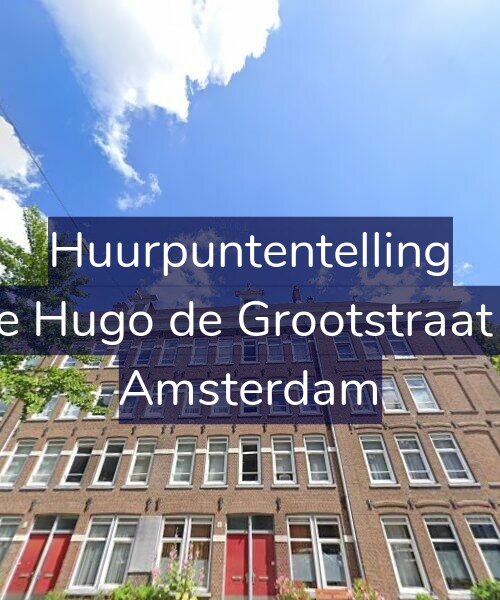 Foto gevel Huurpuntentelling voor Derde Hugo de Grootstraat 48-3, Amsterdam
