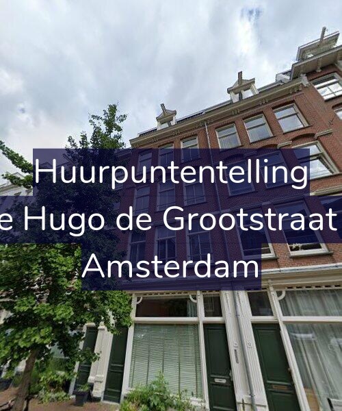 Foto gevel Huurpuntentelling voor Derde Hugo de Grootstraat 14-4, Amsterdam