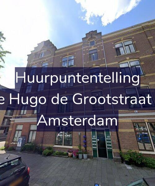 Foto gevel Huurpuntentelling voor Derde Hugo de Grootstraat 27-H, Amsterdam