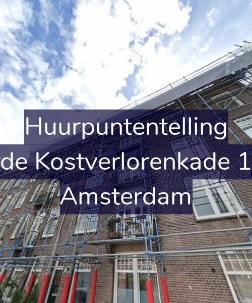 Foto gevel Huurpuntentelling voor Derde Kostverlorenkade 15-3, Amsterdam