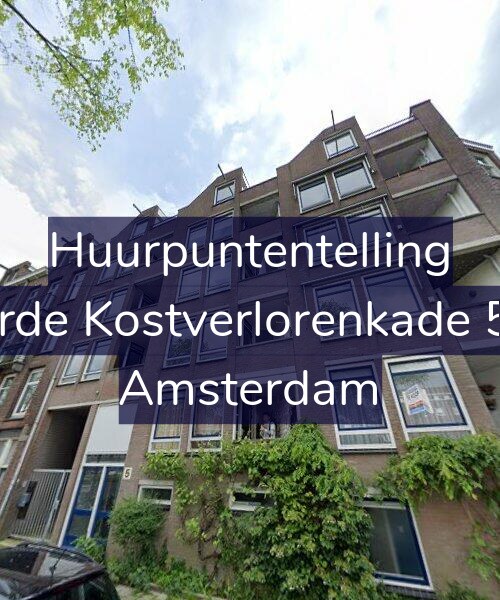 Foto gevel Huurpuntentelling voor Derde Kostverlorenkade 5-P, Amsterdam