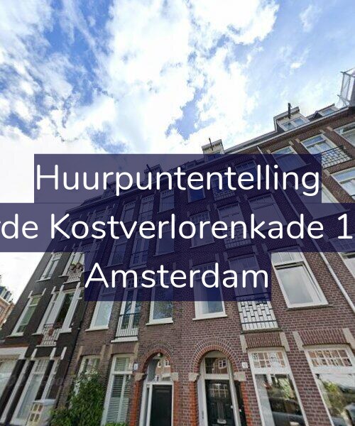 Foto gevel Huurpuntentelling voor Derde Kostverlorenkade 11-2, Amsterdam