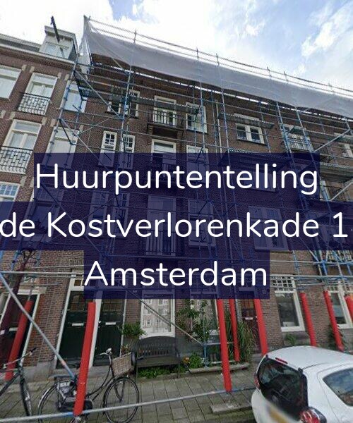 Foto gevel Huurpuntentelling voor Derde Kostverlorenkade 14-H, Amsterdam