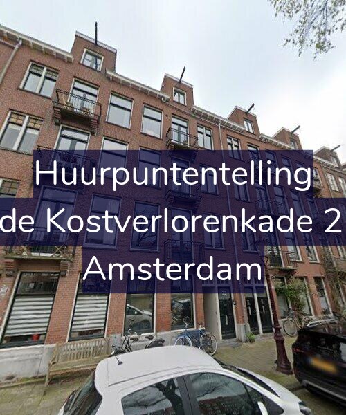 Foto gevel Huurpuntentelling voor Derde Kostverlorenkade 22-H, Amsterdam