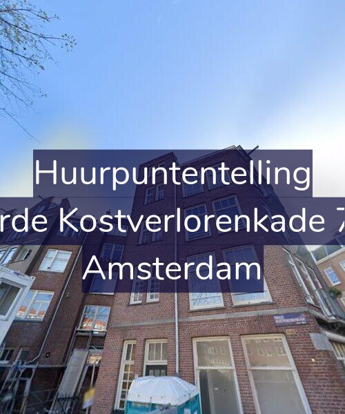 Foto gevel Huurpuntentelling voor Derde Kostverlorenkade 7-2, Amsterdam