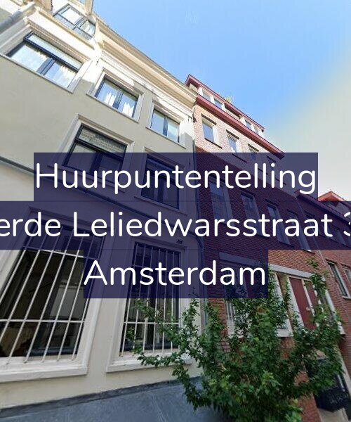 Foto gevel Huurpuntentelling voor Derde Leliedwarsstraat 30, Amsterdam