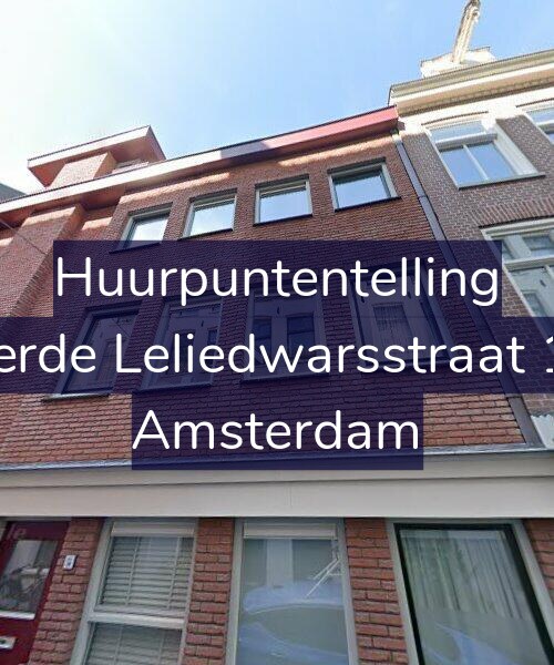 Foto gevel Huurpuntentelling voor Derde Leliedwarsstraat 14, Amsterdam