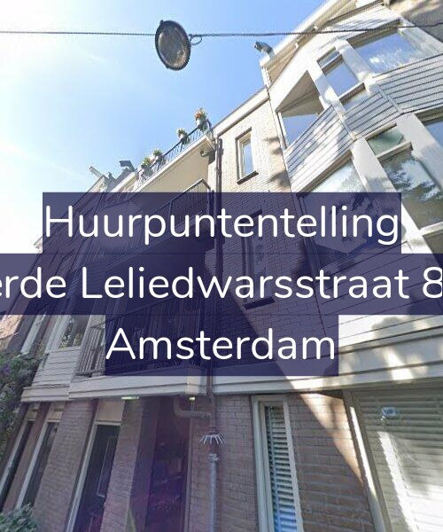 Foto gevel Huurpuntentelling voor Derde Leliedwarsstraat 8-C, Amsterdam