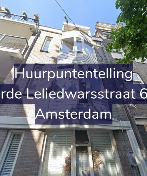 Foto gevel Huurpuntentelling voor Derde Leliedwarsstraat 6-A, Amsterdam