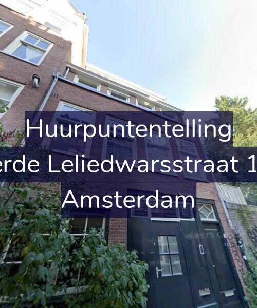 Foto gevel Huurpuntentelling voor Derde Leliedwarsstraat 1-3, Amsterdam