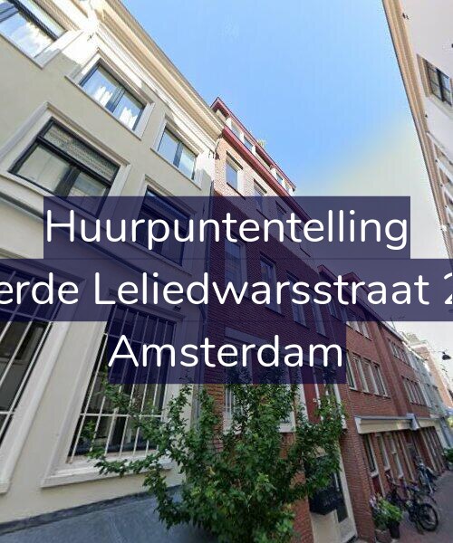 Foto gevel Huurpuntentelling voor Derde Leliedwarsstraat 22, Amsterdam