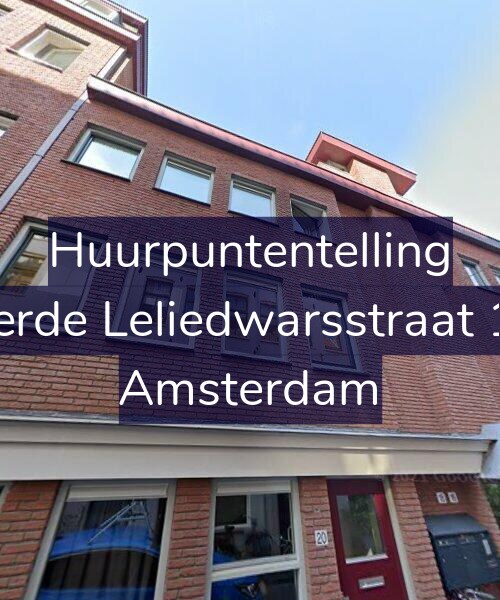 Foto gevel Huurpuntentelling voor Derde Leliedwarsstraat 18, Amsterdam