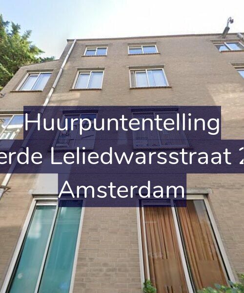 Foto gevel Huurpuntentelling voor Derde Leliedwarsstraat 23, Amsterdam