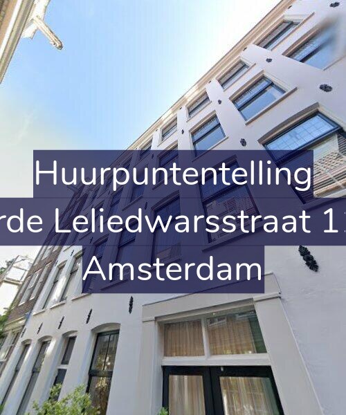 Foto gevel Huurpuntentelling voor Derde Leliedwarsstraat 11-2, Amsterdam