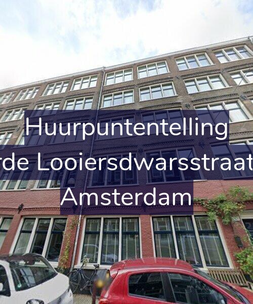 Foto gevel Huurpuntentelling voor Derde Looiersdwarsstraat 20, Amsterdam