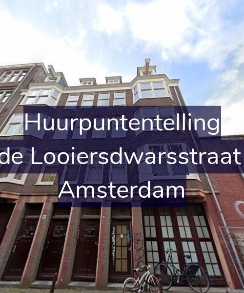 Foto gevel Huurpuntentelling voor Derde Looiersdwarsstraat 8-3, Amsterdam
