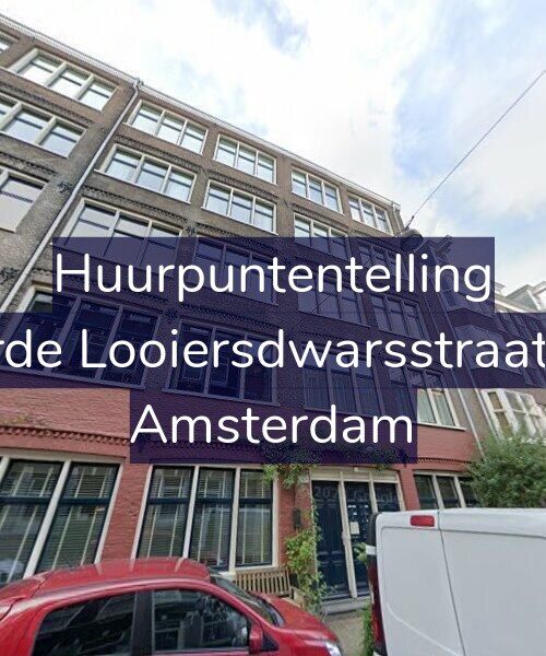 Foto gevel Huurpuntentelling voor Derde Looiersdwarsstraat 16, Amsterdam
