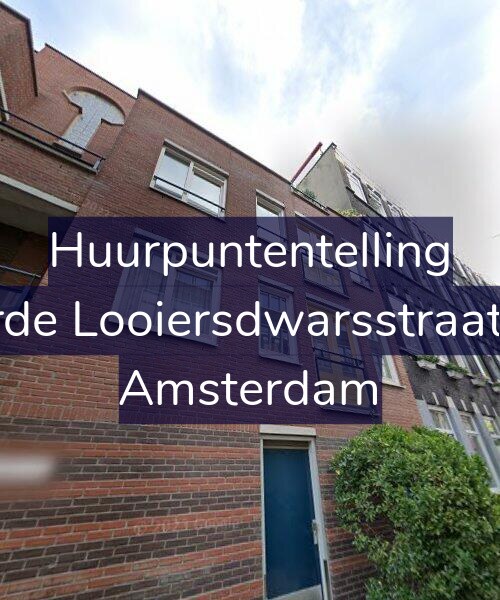 Foto gevel Huurpuntentelling voor Derde Looiersdwarsstraat 69, Amsterdam
