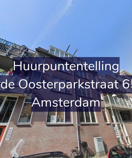Foto gevel Huurpuntentelling voor Derde Oosterparkstraat 65-A, Amsterdam