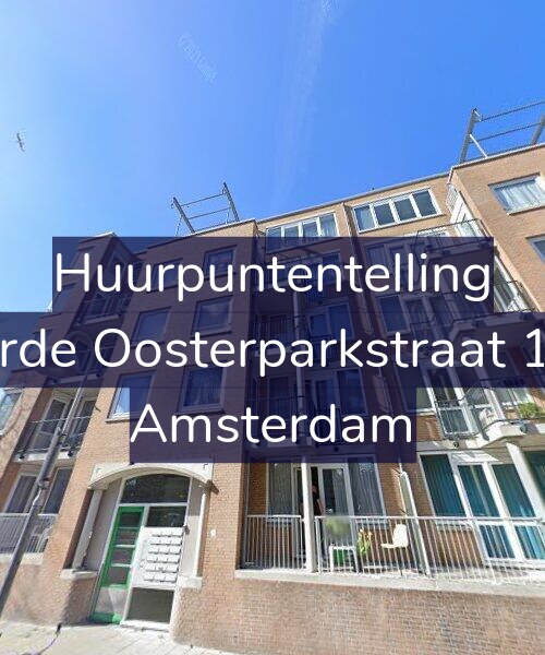 Foto gevel Huurpuntentelling voor Derde Oosterparkstraat 1-N, Amsterdam
