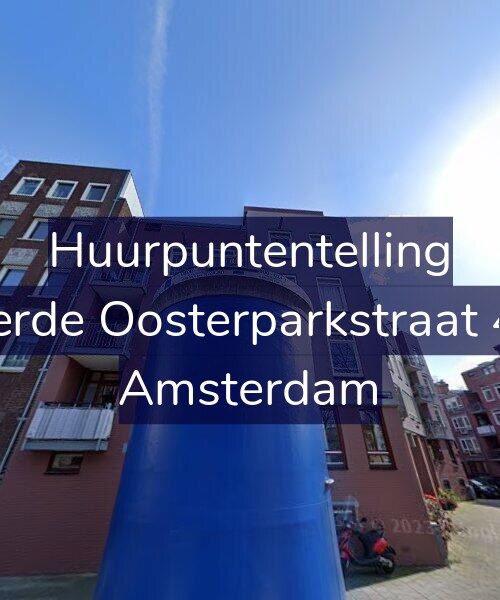 Foto gevel Huurpuntentelling voor Derde Oosterparkstraat 40, Amsterdam