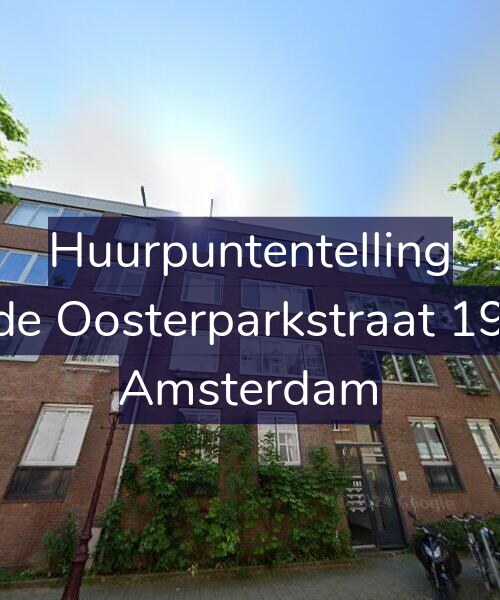 Foto gevel Huurpuntentelling voor Derde Oosterparkstraat 194-B, Amsterdam
