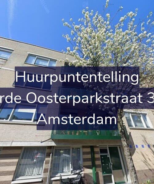 Foto gevel Huurpuntentelling voor Derde Oosterparkstraat 349, Amsterdam