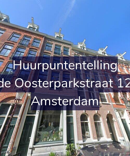 Foto gevel Huurpuntentelling voor Derde Oosterparkstraat 123-B, Amsterdam