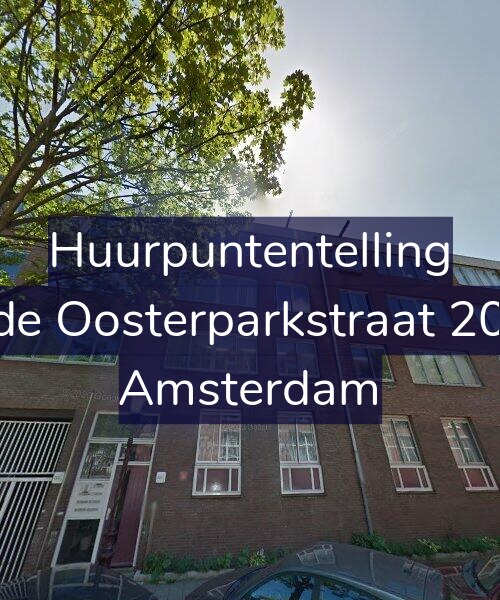 Foto gevel Huurpuntentelling voor Derde Oosterparkstraat 200-B, Amsterdam