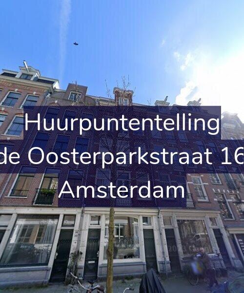 Foto gevel Huurpuntentelling voor Derde Oosterparkstraat 166-C, Amsterdam